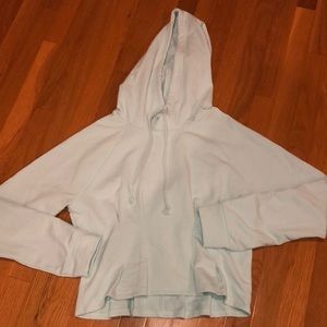 Fabletics Pleated Cropped Hoodie